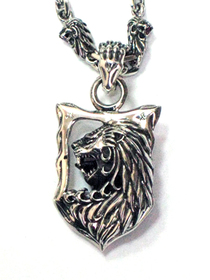 Подвес "Lion-Pride" с ожерельем AZP-002